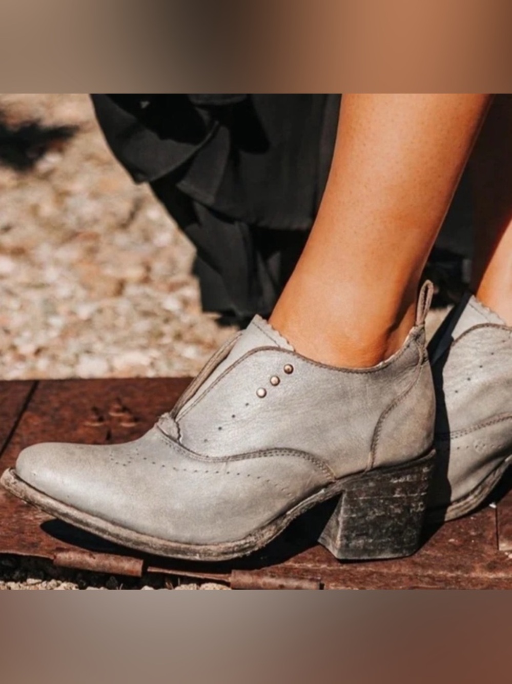 Freebird By Steven Sadie Ankle Booties Size 7
